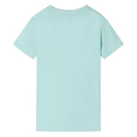 Camiseta infantil verde menta claro 116 de , Camisetas para niños - Ref: Foro24-11931, Precio: 8,24 €, Descuento: %
