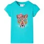 Camiseta infantil verde menta 140 de , Camisetas para niños - Ref: Foro24-10453, Precio: 8,64 €, Descuento: %