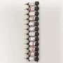 Botellero de pared para 12 botellas hierro negro de vidaXL, Botelleros - Ref: Foro24-282466, Precio: 44,01 €, Descuento: %