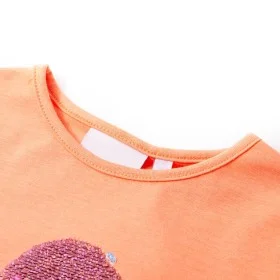 Camiseta infantil naranja neón 104 de , Camisetas para niños - Ref: Foro24-10720, Precio: 8,45 €, Descuento: %