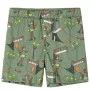 Light khaki children's short-sleeved pajamas 116 by , Children's pajamas - Ref: Foro24-12511, Price: 10,64 €, Discount: %