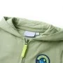 Sudadera infantil con capucha y cremallera caqui claro 128 de , Camisetas para niños - Ref: Foro24-12587, Precio: 14,71 €, De...