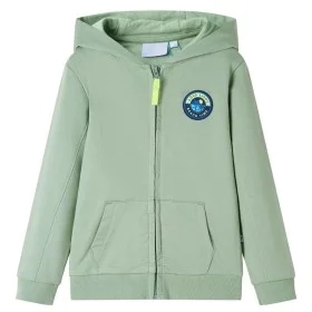 Sudadera infantil con capucha y cremallera caqui claro 104 de , Camisetas para niños - Ref: Foro24-12585, Precio: 12,51 €, De...