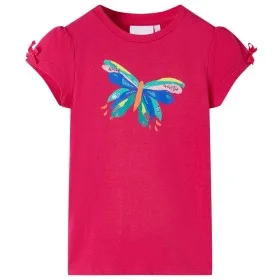 Camiseta infantil rosa chillón 92 de , Camisetas para niños - Ref: Foro24-10994, Precio: 8,39 €, Descuento: %