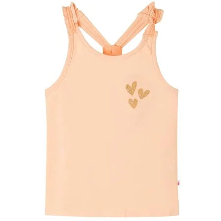 Camiseta de tirantes infantil naranja claro 92 de , Camisetas para niños - Ref: Foro24-10514, Precio: 7,93 €, Descuento: %