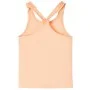 Camiseta de tirantes infantil naranja claro 92 de , Camisetas para niños - Ref: Foro24-10514, Precio: 7,93 €, Descuento: %