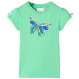 Camiseta infantil verde claro 140 de , Camisetas para niños - Ref: Foro24-11008, Precio: 8,39 €, Descuento: %