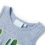 Camiseta de tirantes infantil azul melange 92 de , Camisetas para niños - Ref: Foro24-12494, Precio: 7,79 €, Descuento: %