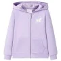 Sudadera infantil con capucha lila 104 de , Camisetas para niños - Ref: Foro24-10845, Precio: 18,69 €, Descuento: %