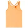 Camiseta de tirantes infantil naranja 116 de , Camisetas para niños - Ref: Foro24-11146, Precio: 8,30 €, Descuento: %