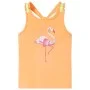 Camiseta de tirantes infantil naranja 92 de , Camisetas para niños - Ref: Foro24-11144, Precio: 8,30 €, Descuento: %