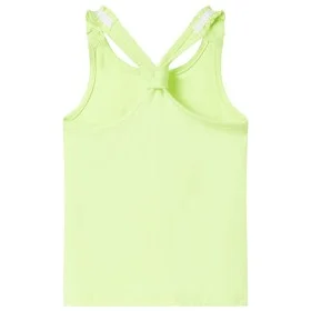 Camiseta de tirantes infantil amarillo neón 128 de , Camisetas para niños - Ref: Foro24-11152, Precio: 8,30 €, Descuento: %