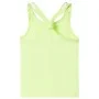 Camiseta de tirantes infantil amarillo neón 104 de , Camisetas para niños - Ref: Foro24-11150, Precio: 8,30 €, Descuento: %