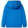 Sudadera infantil con capucha y cremallera azul 92 de , Camisetas para niños - Ref: Foro24-11694, Precio: 13,56 €, Descuento: %