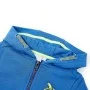 Sudadera infantil con capucha y cremallera azul 116 de , Camisetas para niños - Ref: Foro24-11696, Precio: 13,56 €, Descuento: %