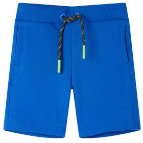 Pantalón corto infantil con cordón azul 104 de , Pantalones de niños - Ref: Foro24-11705, Precio: 9,29 €, Descuento: %