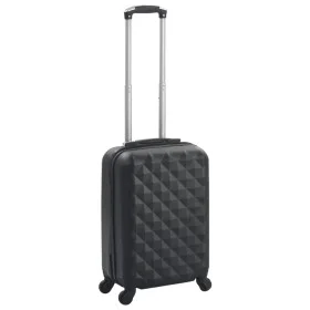 Maleta con ruedas trolley rígida negra ABS de vidaXL, Maletas - Ref: Foro24-91891, Precio: 64,92 €, Descuento: %