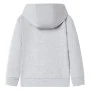Sudadera infantil con capucha y cremallera gris 92 de , Camisetas para niños - Ref: Foro24-12359, Precio: 12,91 €, Descuento: %