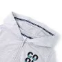 Sudadera infantil con capucha y cremallera gris 92 de , Camisetas para niños - Ref: Foro24-12359, Precio: 12,91 €, Descuento: %