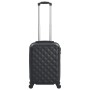 Maleta con ruedas trolley rígida negra ABS de vidaXL, Maletas - Ref: Foro24-91891, Precio: 62,25 €, Descuento: %