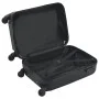 Maleta con ruedas trolley rígida negra ABS de vidaXL, Maletas - Ref: Foro24-91891, Precio: 64,92 €, Descuento: %