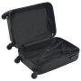 Maleta con ruedas trolley rígida negra ABS de vidaXL, Maletas - Ref: Foro24-91891, Precio: 62,25 €, Descuento: %