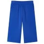 Pantalón infantil con perneras anchas azul cobalto 92 de , Pantalones de niños - Ref: Foro24-11034, Precio: 10,64 €, Descuent...