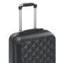 Maleta con ruedas trolley rígida negra ABS de vidaXL, Maletas - Ref: Foro24-91891, Precio: 62,25 €, Descuento: %