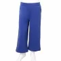 Pantalón infantil con perneras anchas azul cobalto 92 de , Pantalones de niños - Ref: Foro24-11034, Precio: 10,64 €, Descuent...