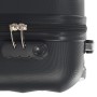 Maleta con ruedas trolley rígida negra ABS de vidaXL, Maletas - Ref: Foro24-91891, Precio: 62,25 €, Descuento: %