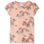 Pijama infantil de manga corta naranja claro 128 de , Pijamas de niños - Ref: Foro24-10447, Precio: 11,57 €, Descuento: %