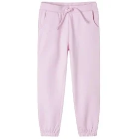 Pantalones de chándal infantiles rosa claro 128 de , Pantalones de niños - Ref: Foro24-10542, Precio: 11,70 €, Descuento: %