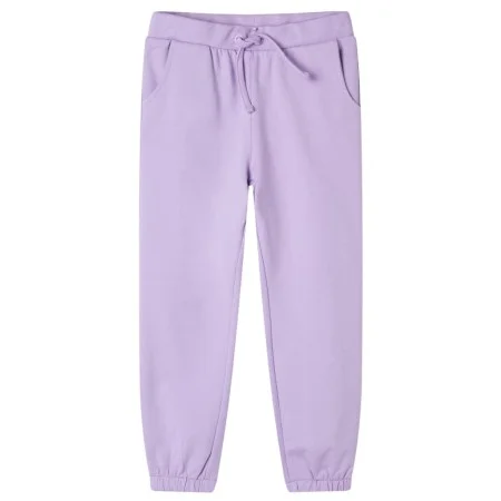 Pantalones de chándal infantiles color lila 128 de , Pantalones de niños - Ref: Foro24-10537, Precio: 11,70 €, Descuento: %