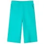 Pantalón infantil con perneras anchas verde menta 116 de , Pantalones de niños - Ref: Foro24-11041, Precio: 10,64 €, Descuent...