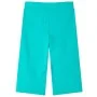 Pantalón infantil con perneras anchas verde menta 116 de , Pantalones de niños - Ref: Foro24-11041, Precio: 10,64 €, Descuent...
