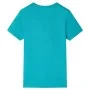 Camiseta infantil de manga corta color verde menta oscuro 92 de , Camisetas para niños - Ref: Foro24-11869, Precio: 8,19 €, D...