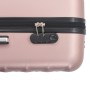 Juego de maletas rígidas ruedas trolley 3 pzas rosa dorado ABS de vidaXL, Maletas - Ref: Foro24-91888, Precio: 133,17 €, Desc...