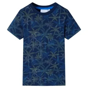 Camiseta infantil azul marino 116 de , Camisetas para niños - Ref: Foro24-12111, Precio: 8,52 €, Descuento: %