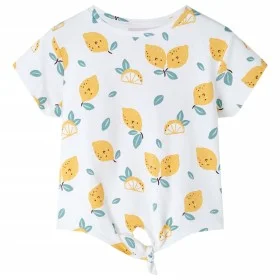 Camiseta infantil con parte inferior con nudo crudo 128 de , Camisetas para niños - Ref: Foro24-11497, Precio: 7,65 €, Descue...