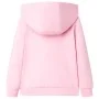 Sudadera infantil con capucha y cremallera rosa 128 de , Camisetas para niños - Ref: Foro24-11567, Precio: 16,17 €, Descuento: %