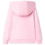 Sudadera infantil con capucha y cremallera rosa 104 de , Camisetas para niños - Ref: Foro24-11565, Precio: 11,97 €, Descuento: %