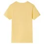 Camiseta infantil de manga corta amarillo 116 de , Camisetas para niños - Ref: Foro24-11881, Precio: 8,19 €, Descuento: %