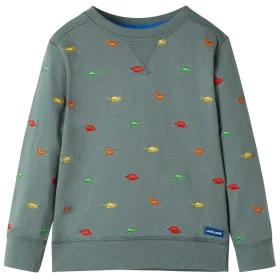 Sudadera infantil caqui 128 de , Camisetas para niños - Ref: Foro24-11772, Precio: 14,54 €, Descuento: %