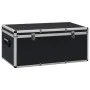 Storage boxes 3 units black aluminum by vidaXL, Toolboxes - Ref: Foro24-91853, Price: 210,90 €, Discount: %