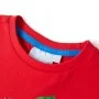 Camiseta infantil color rojo 128 de , Camisetas para niños - Ref: Foro24-12257, Precio: 8,06 €, Descuento: %