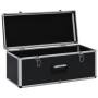 Cajas de almacenamiento 3 unidades aluminio negro de vidaXL, Cajas de herramientas - Ref: Foro24-91853, Precio: 214,91 €, Des...
