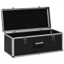 Storage boxes 3 units black aluminum by vidaXL, Toolboxes - Ref: Foro24-91853, Price: 210,90 €, Discount: %