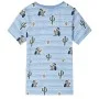 Camiseta infantil mezcla azules 128 de , Camisetas para niños - Ref: Foro24-12477, Precio: 8,72 €, Descuento: %