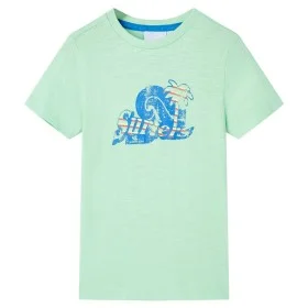 Camiseta infantil verde claro 140 de , Camisetas para niños - Ref: Foro24-12558, Precio: 7,93 €, Descuento: %