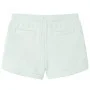 Pantalones cortos infantiles con cordón verde menta claro mixto 128 de , Pantalones de niños - Ref: Foro24-10977, Precio: 10,...